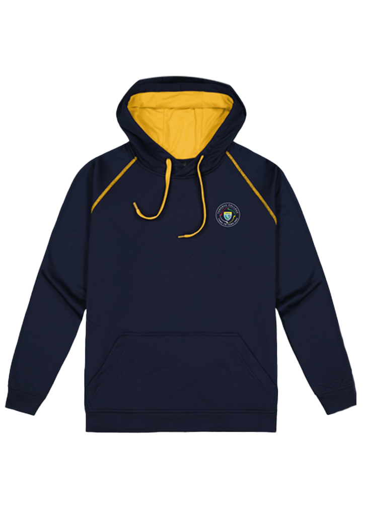 Tararua College Hoodie (incl Individual Name) Navy/Gold